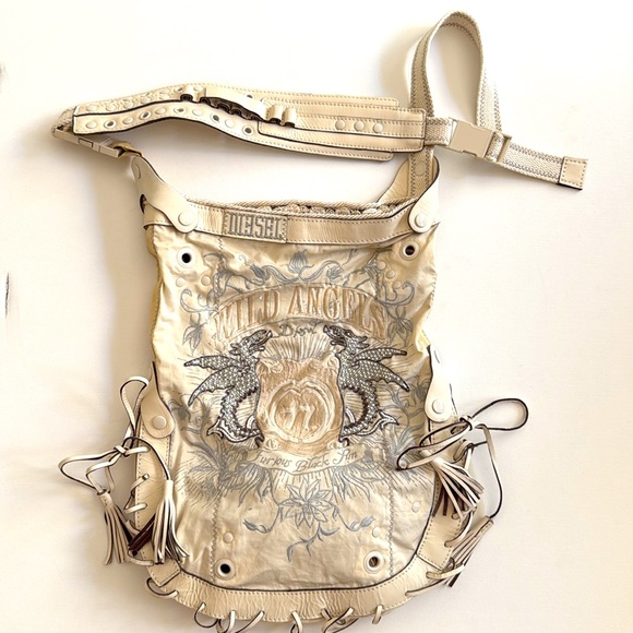 Diesel Cream Wild Angels Bag - Picture 7 of 13